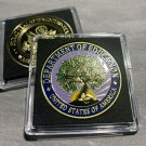 United States Department of Education (DOE) Challenge Coin 40mm with CASE