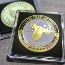 USAF SR-71 Blackbird Spy Plane Challenge Coin 40mm with Case! New!