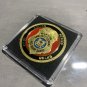 MARITIME LAW ENFORCEMENT Challenge Coin USCG-US Coast Guard Gold New!