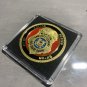 MARITIME LAW ENFORCEMENT Challenge Coin USCG-US Coast Guard Gold New!