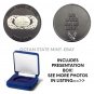 USAF Air Force Intelligence "We Were Never Here" CHALLENGE COIN 1.75&acirc;�� W/box
