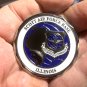 SCOTT AFB ILLINOIS Challenge Coin "Air Mobility Command" 1.75"  with Box!
