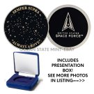 U.S. SPACE FORCE Challenge Coin USAF Semper Sutra Always Above Large 1.75" BOXED