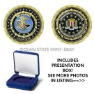FBI ACADEMY GRADUATE Challenge Coin 1.75" with Presentation Box