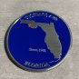 TYNDALL AFB Challenge Coin USAF Air Combat Command 1.75" w Box! Florida USA