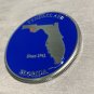 TYNDALL AFB Challenge Coin USAF Air Combat Command 1.75" w Box! Florida USA