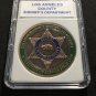 LOS ANGELES COUNTY SHERIFF'S DEPARTMENT COPPER SE Challenge Coin 40mm New!