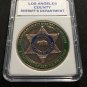 LOS ANGELES COUNTY SHERIFF'S DEPARTMENT COPPER SE Challenge Coin 40mm New!