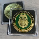TENNESSEE HIGHWAY PATROL ST MICHAEL POLICE Challenge Coin 40mm with Case New!