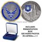 VANDENBERG AFB Challenge Coin "USAF Space Command" 1.75"  w Box!