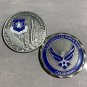 VANDENBERG AFB Challenge Coin "USAF Space Command" 1.75" w Box!