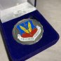 USAF US Air Force Air Combat Command Challenge Coin  1.75"  w Box!