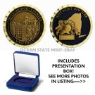 WEST POINT NEW YORK Challenge Coin 1.75" w Presentation Box-"DUTY-HONOR-COUNTRY"
