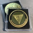 NEW JERSEY STATE POLICE TROOPER  ST MICHAEL Challenge Coin 40mm with Case New!