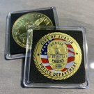 AUSTIN TEXAS POLICE DEPT Shield POLICE St. Michael Challenge Coin W Case! New
