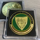 RHODE ISLAND STATE POLICE Challenge Coin 40mm with Case