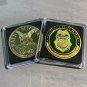 WISCONSIN STATE PATROL Trooper ST MICHAEL POLICE Challenge Coin 40mm with Case