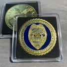 NORTH LAS VEGAS POLICE DEPT Shield POLICE St. Michael Challenge Coin WITH Case!