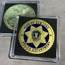 SAN JOSE POLICE DEPARTMENT Challenge Coin w CASE! New