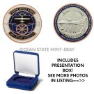 108th ATTACK SQUADRON REAPER WING USAF  Challenge Coin 1.75" with Box