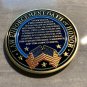 Sheriff Deputy Challenge Coin THIN BLUE LINE LEO OATH Police Prayer Coin 1.75"