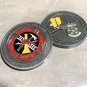 GOODFELLOW AFB SAN ANGELO TEXAS Challenge Coin LOUIS L GARLAND FIRE ACADEMY &BOX