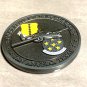 GOODFELLOW AFB SAN ANGELO TEXAS Challenge Coin LOUIS L GARLAND FIRE ACADEMY &BOX