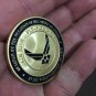 Airman Achievement Aim High Challenge Coin-United States AIR FORCE USAF W Case!