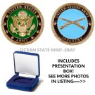 US ARMY INFANTRY Challenge Coin 1.75" with BOX-US Military