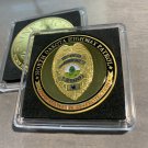 NORTH DAKOTA STATE HIGHWAY PATROL TROOPER  St. Michael Challenge Coin 40mm (D)