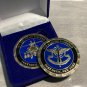 US ARMY 10TH MOUNTAIN FORT DRUM 2-10 AVIATION Challenge Coin 1.75" with BOX