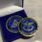 US ARMY 10TH MOUNTAIN FORT DRUM 2-10 AVIATION Challenge Coin 1.75" with BOX