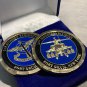 US ARMY 10TH MOUNTAIN FORT DRUM 2-10 AVIATION Challenge Coin 1.75" with BOX