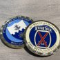 US ARMY 10TH MOUNTAIN FORT DRUM 1ST BATT 2ND INF Challenge Coin 1.75" with BOX
