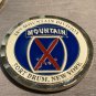 US ARMY 10TH MOUNTAIN FORT DRUM 1ST BATT 2ND INF Challenge Coin 1.75" with BOX
