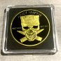 US Army SNIPER Skull Challenge Coin "One Shot~One Kill" w Case
