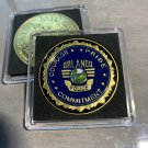 ORLANDO FLORIDA POLICE St. Michael Challenge Coin 40mm with Case New