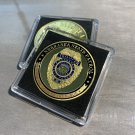 NEBRASKA STATE PATROL TROOPER Challenge Coin 40mm w/Case (D)