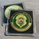 WEST VIRGINIA STATE Police Trooper Challenge Coin St Michael Prayer/Case New!
