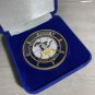 US NAVAL STATION GREAT LAKES ILLINOIS Challenge Coin Gift Large 45mm BOXED