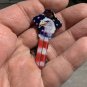 5X-AMERICAN EAGLE US FLAG KEYS Uncut NEW House Key Blanks HOUSE SCHLAGE SC-1