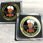 2X-Osama Bin Laden SEAL Team Six(6) September 9-11 Navy Challenge Coin w Cases