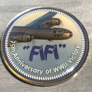 WW2 USAF B-29 BOMBER " FIFI"  1.75" Challenge Coin w PVC Pouch NICE!