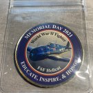 WW2 USAF F6F " HELLCAT FIGHTER  1.75" Challenge Coin w PVC Pouch NICE!