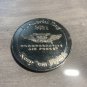 WW2 USAF F6F " HELLCAT FIGHTER 1.75" Challenge Coin w PVC Pouch NICE!