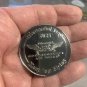 WW2 USAF F6F " HELLCAT FIGHTER  1.75" Challenge Coin w PVC Pouch
