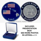 PEARL HARBOR Challenge Coin JOINT BASE HICKAM HAWAII 1.75" with Presentation Box