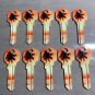 10X PALM TREE-BEACH HOUSE Uncut NEW Key Blank-HOUSE KEYS KWIKSET KW-1