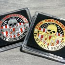 2 COINS-2nd Amendment Challenge Coin Right to Keep & Bear Arms-NEW With Cases!