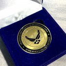 Air Force Airman Award Aim High-Fly Fight Win Challenge Coin /USAF-Pilot w/Box!